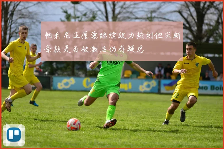 帕利尼亚愿意继续效力热刺但买断条款是否被激活仍存疑虑